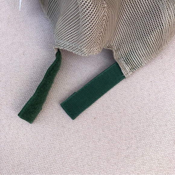 Ducks Unlimited Canvas Mesh Back Trucker Style Green Tan Cap - Picture 8 of 11